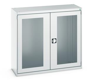 Bott Cubio Glazed Door Window Engineers / Laboratory Cupboards Cubio Empty Perspex Window Cupboard 1300mm x525mm x1.2m